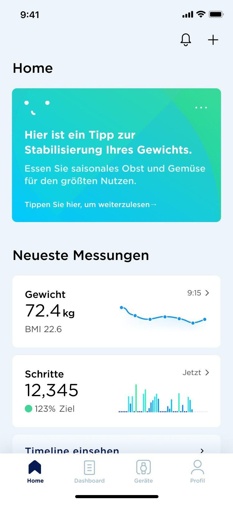 Health Mate App | Withings