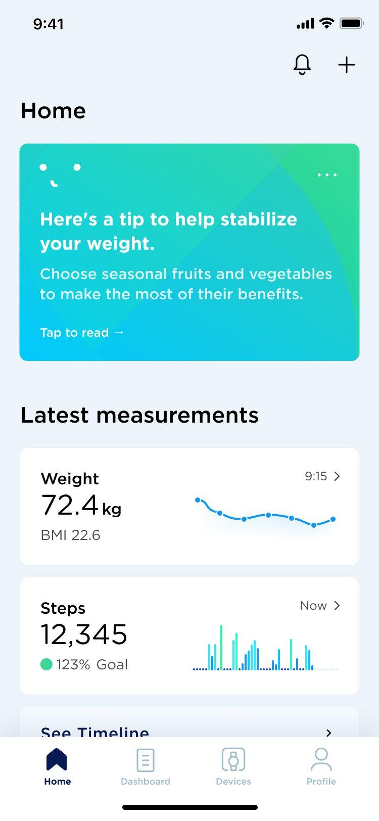 Health Mate App | Withings