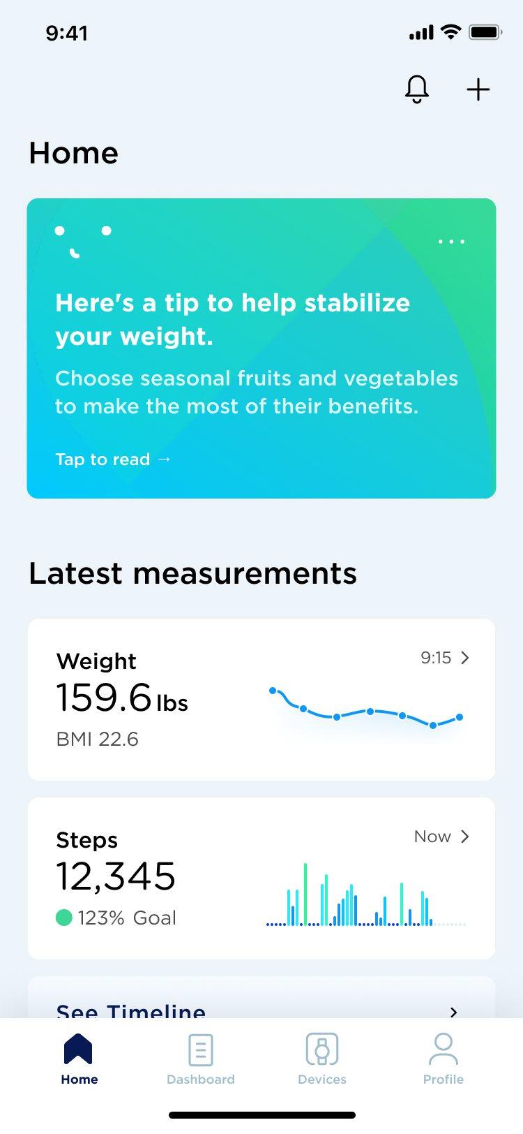 Health Mate App | Withings