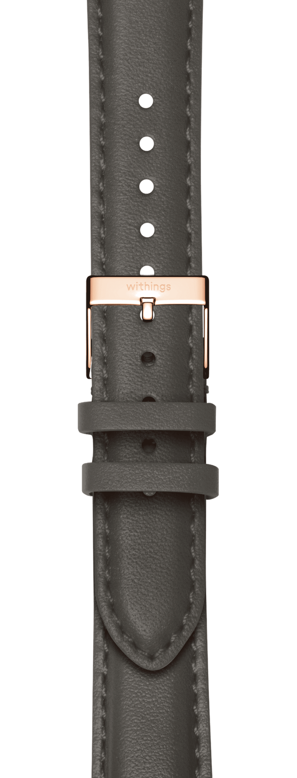 Withings | curved-leather-wristband-18-grey-gold-standalone