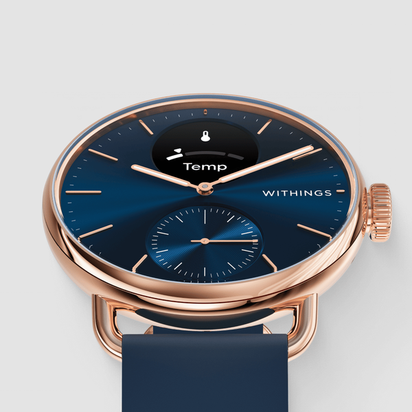 ScanWatch 2 38 mm Blue & Rose Gold