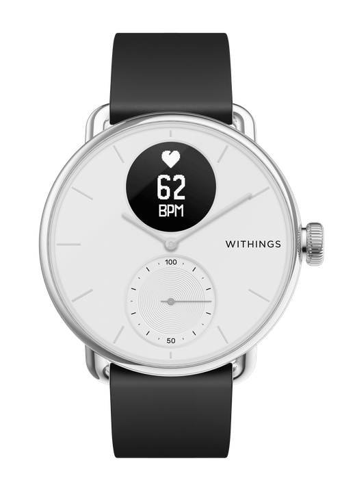 ScanWatch - 38 mm White & Rose Gold | Withings Europe