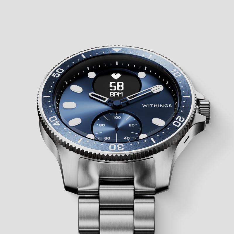 Hybrid Smartwatch with ECG, Heart Rate & Oximeter - ScanWatch Horizon