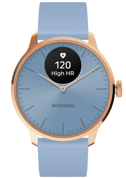 ScanWatch Light - 37 mm Blue & Rose Gold | Withings Europe