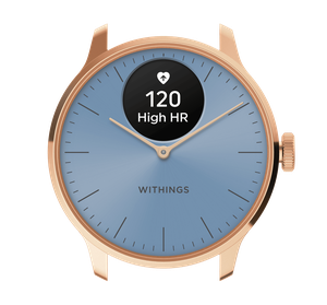 ScanWatch Light 37 mm Blue & Rose Gold
