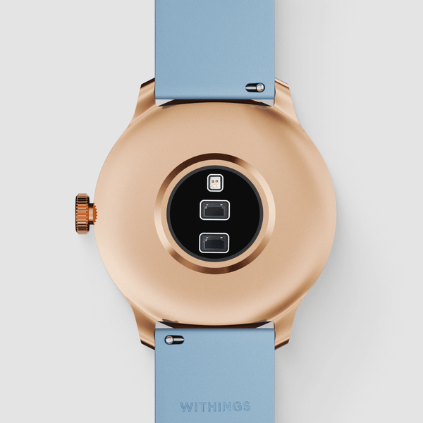 ScanWatch Light 37 mm Blau & Roségold