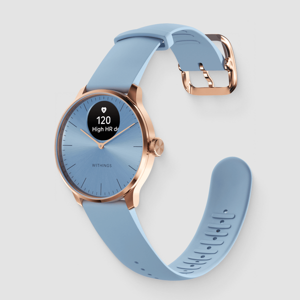 ScanWatch Light 37 mm Blau & Roségold