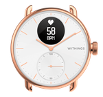 ScanWatch 38 mm White & Rose Gold