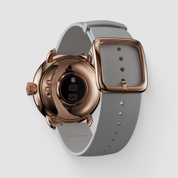 ScanWatch 38 mm White & Rose Gold