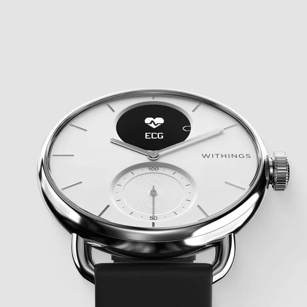 ScanWatch - 38 mm White | Withings Europe
