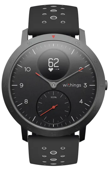 Steel HR - Sport 40mm Black | Withings Europe Steel HR - Sport 40mm Black | Withings Europe