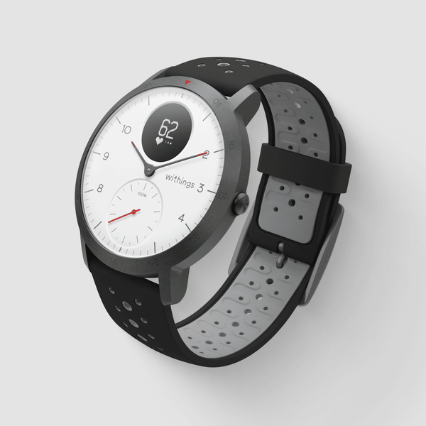 Steel HR Sport 40mm White