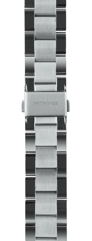 Oyster Metal Link Wristband 18mm Silver