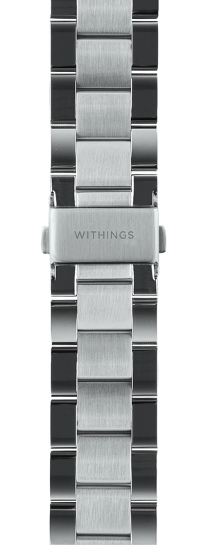 Oyster Metal Link Wristband 20mm Silver