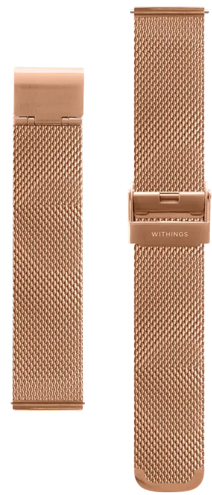 ScanWatch 38 mm Blue Rose Gold Withings Europe