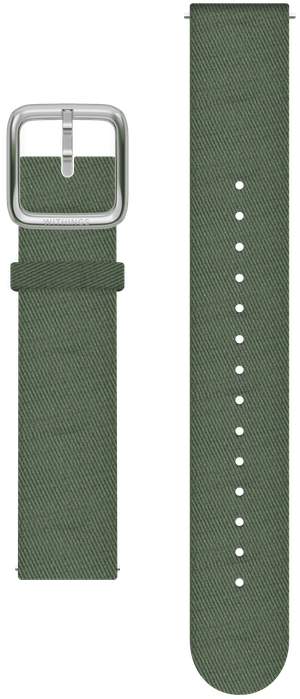 Tide Ocean Wristband 18mm Grønn & Sølv