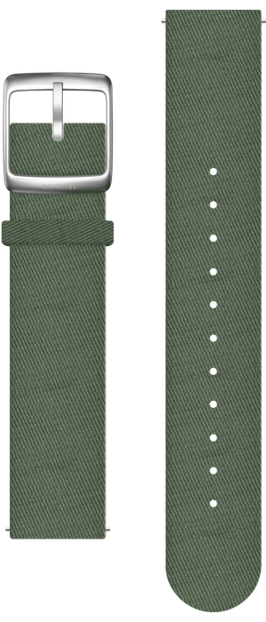 Tide Ocean Wristband 20mm Green & Silver